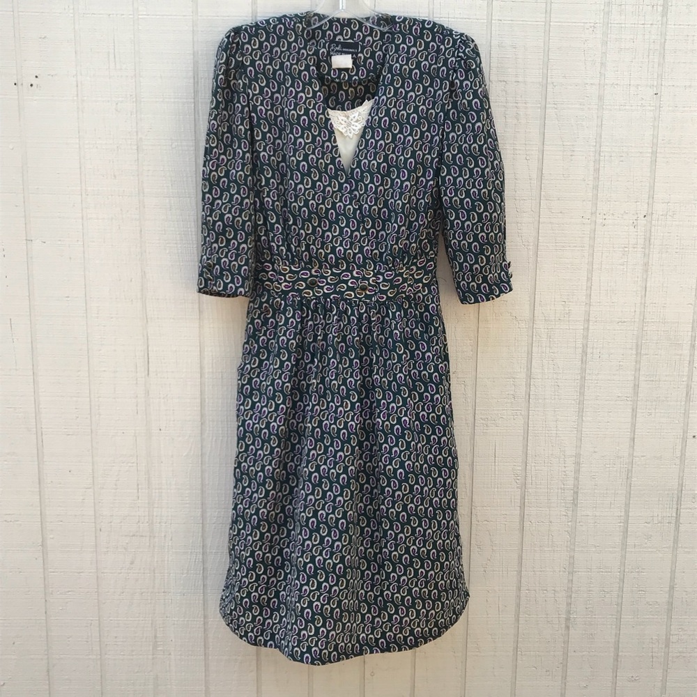 Vintage paisley dress